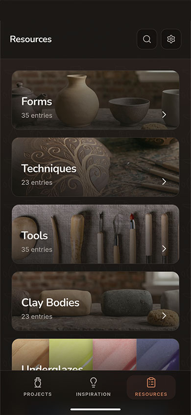 App screenshot